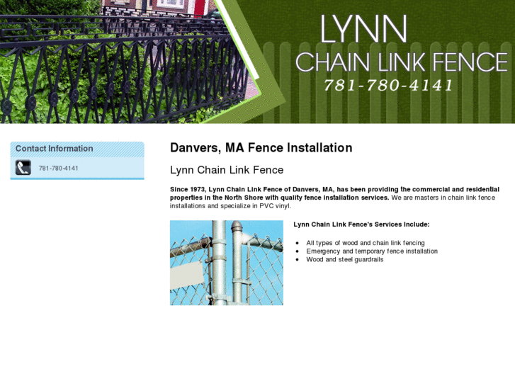 www.lynnchainlinkfence.com