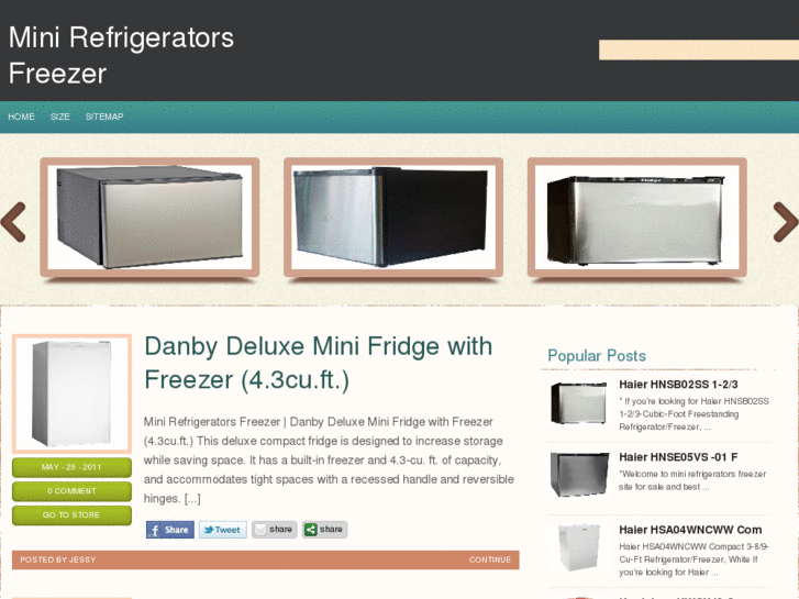 www.minifreezersrefrigerators.com