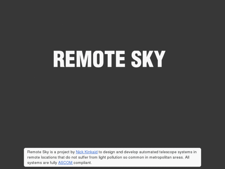 www.remotesky.net