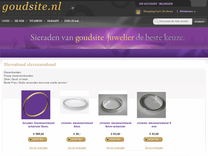 www.slavenarmband.nl