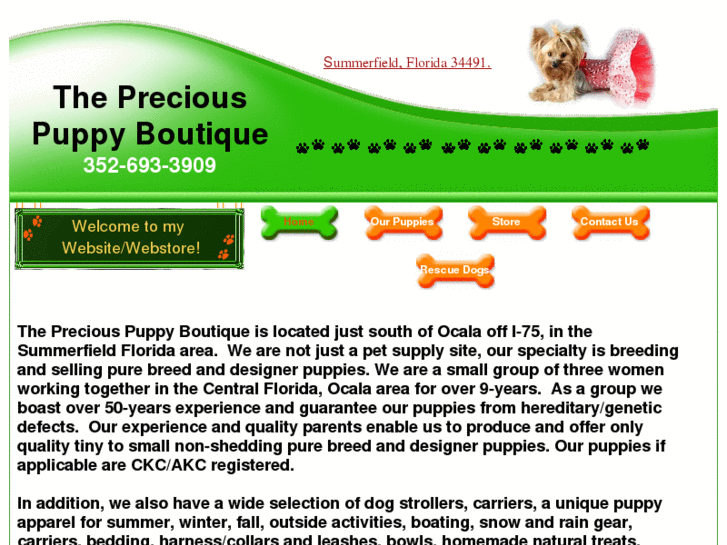 www.thepreciouspuppyboutique.com