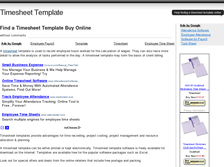 www.timesheet-template.co.uk