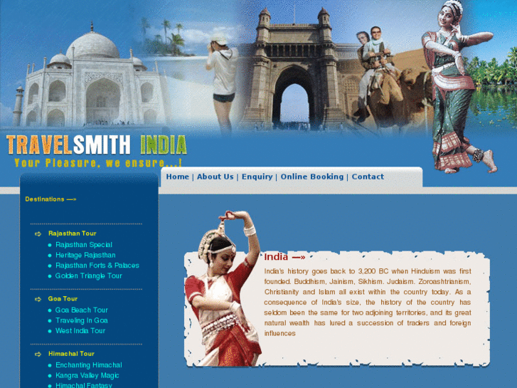 www.travelsmithindia.com