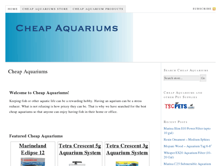 www.cheapaquariums.net