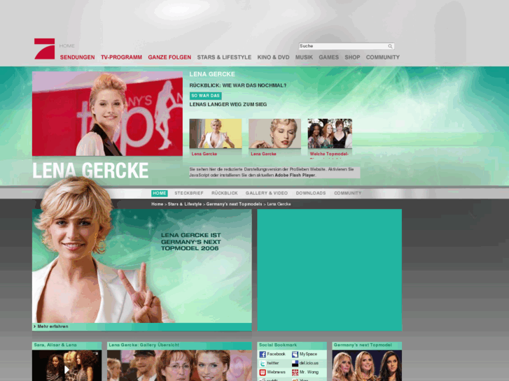 www.lena-gercke.net