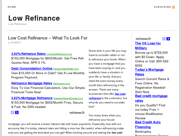 www.lowrefinance.org