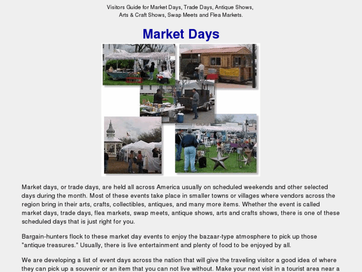 www.market-days.com