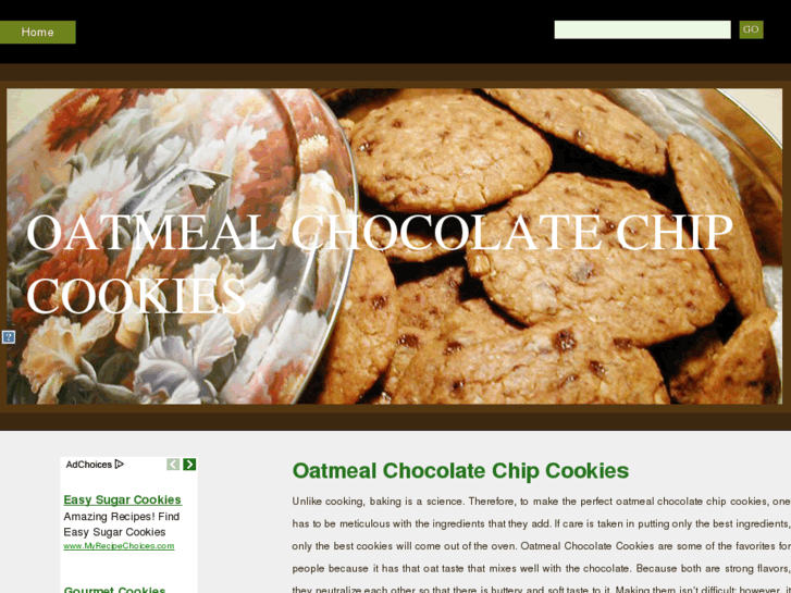 www.oatmealchocolatechipcookies.net