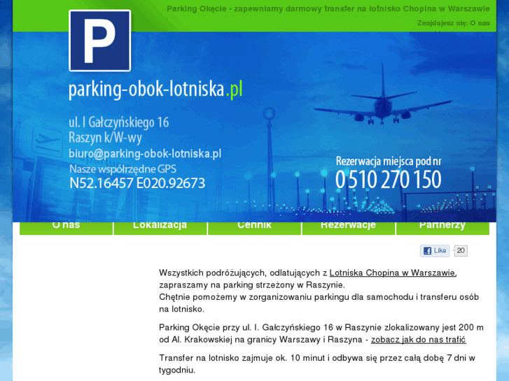 www.parking-obok-lotniska.pl