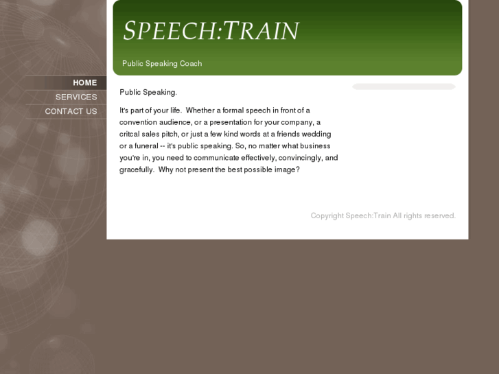 www.speechtrain.net