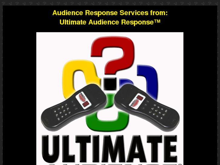 www.ultimateaudienceresponse.com