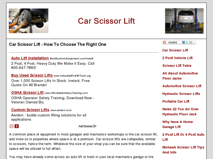 www.carscissorlift.com