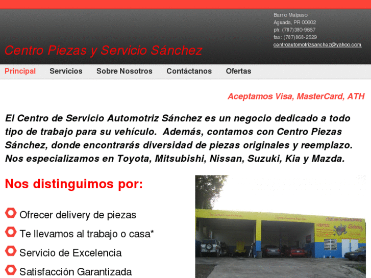 www.centroautomotrizsanchez.com