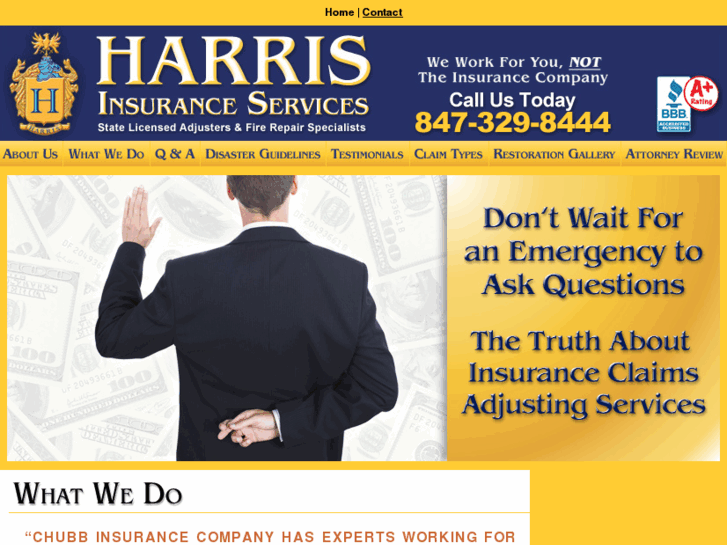 www.chubbinsuranceclaimsadjusting.com