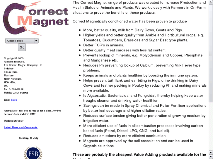 www.correctmagnet.com