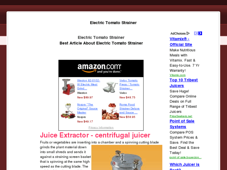 www.electrictomatostrainer.com