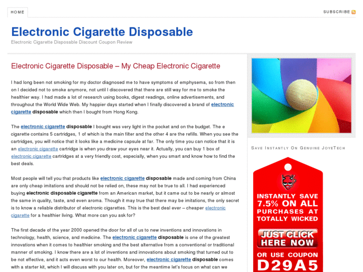 www.electroniccigarettedisposable.com