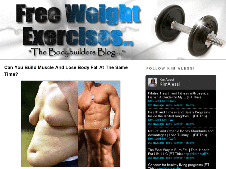 www.freeweightexercises.org