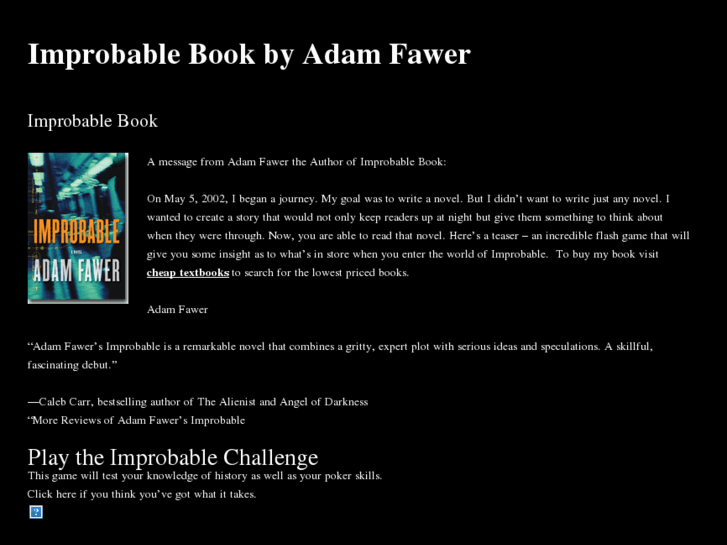 www.improbablebook.com