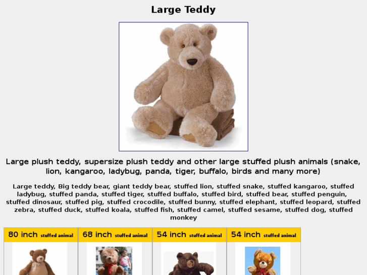 www.largeteddy.com