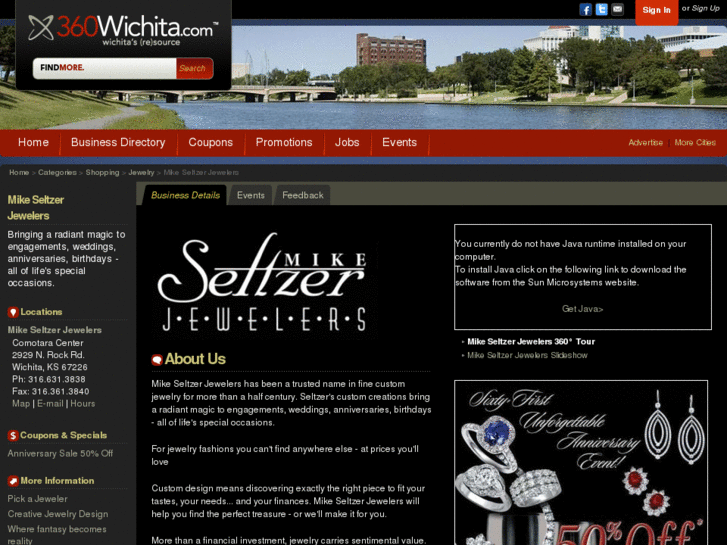 www.mikeseltzerjewelers.com