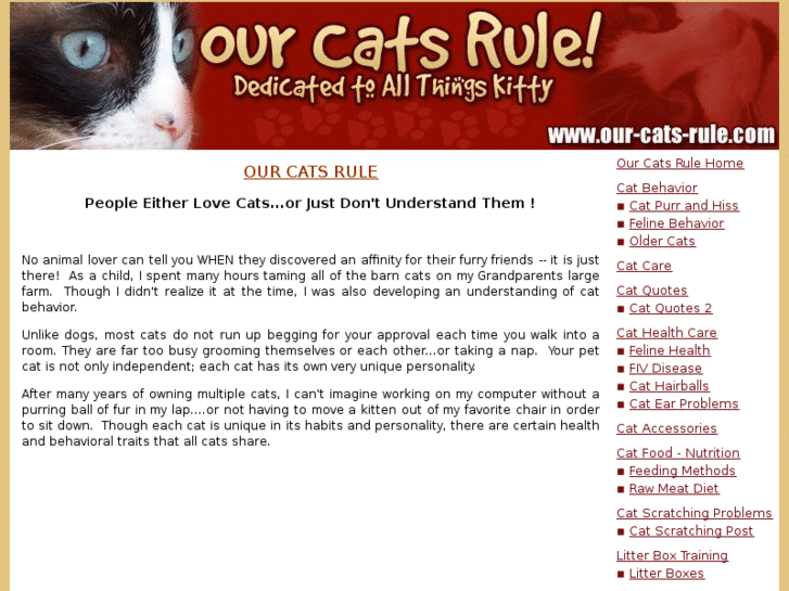 www.our-cats-rule.com