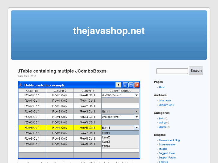 www.thejavashop.net