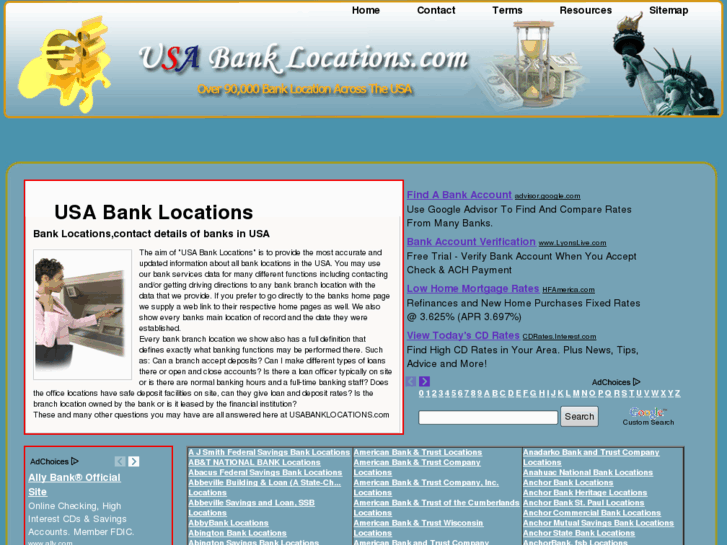 www.usabanklocations.com