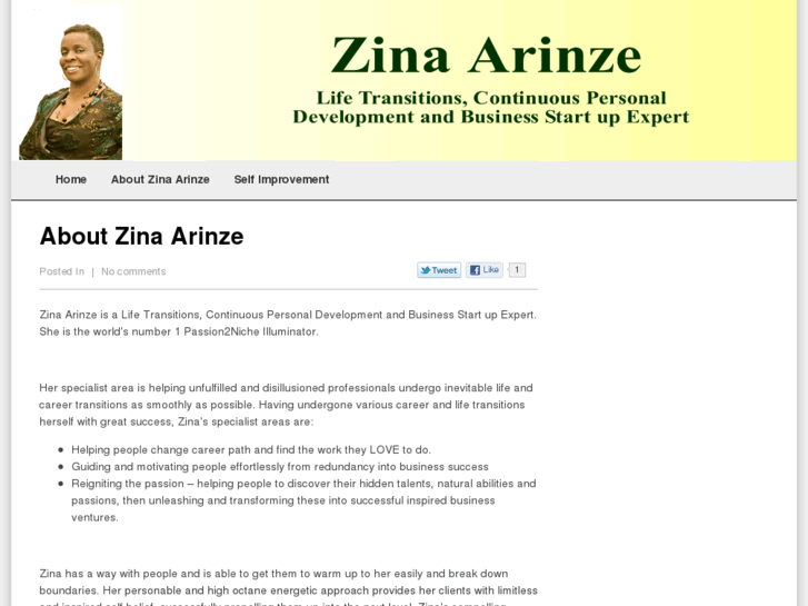 www.zinaarinze.com