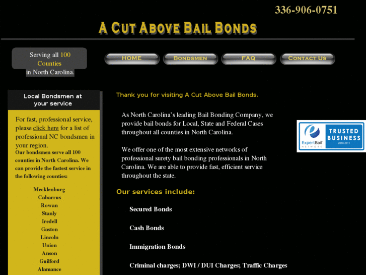 www.acutabovebailbonds.com