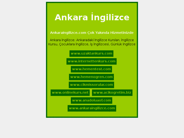 www.ankaraingilizce.com