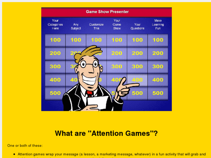 www.attentiongames.com