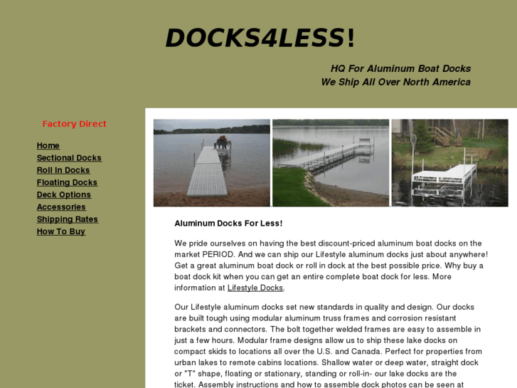www.docks4less.com