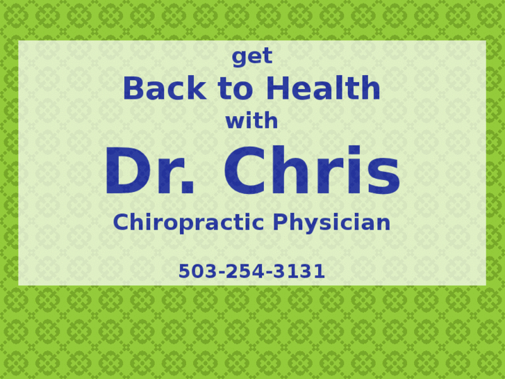 www.drchris-chiro.com