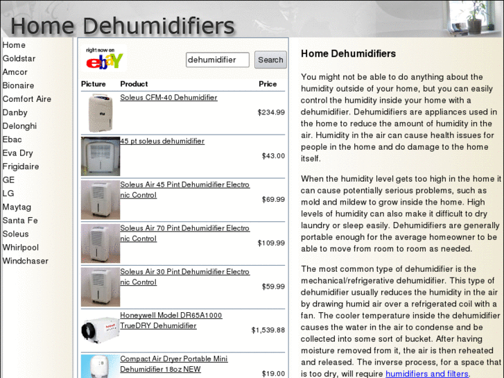 www.homedehumidifiers.biz