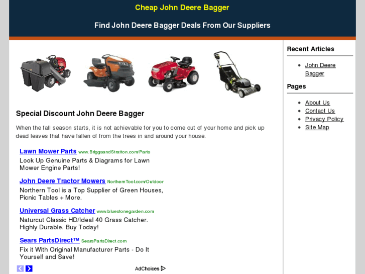 www.johndeerebagger.com