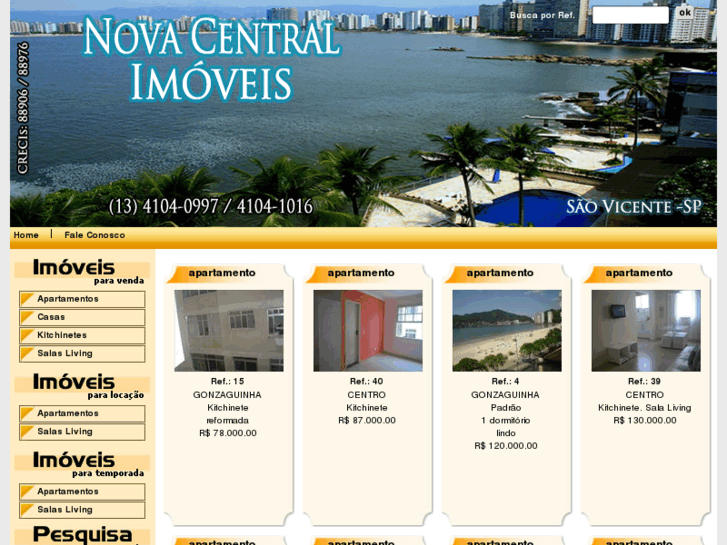 www.novacentralimoveis.com