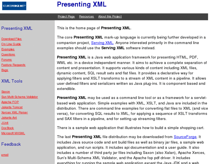 www.presentingxml.com