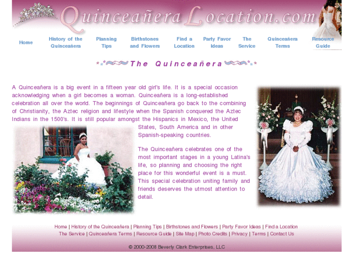 www.quinceneralocation.com