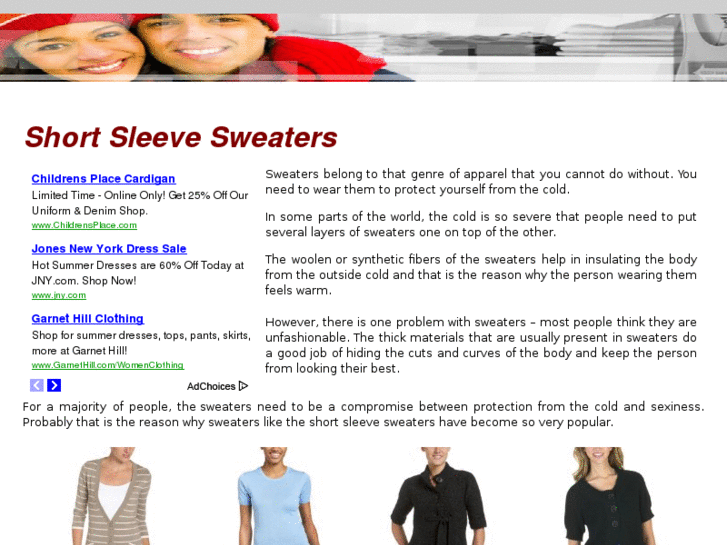 www.shortsleevesweaters.com