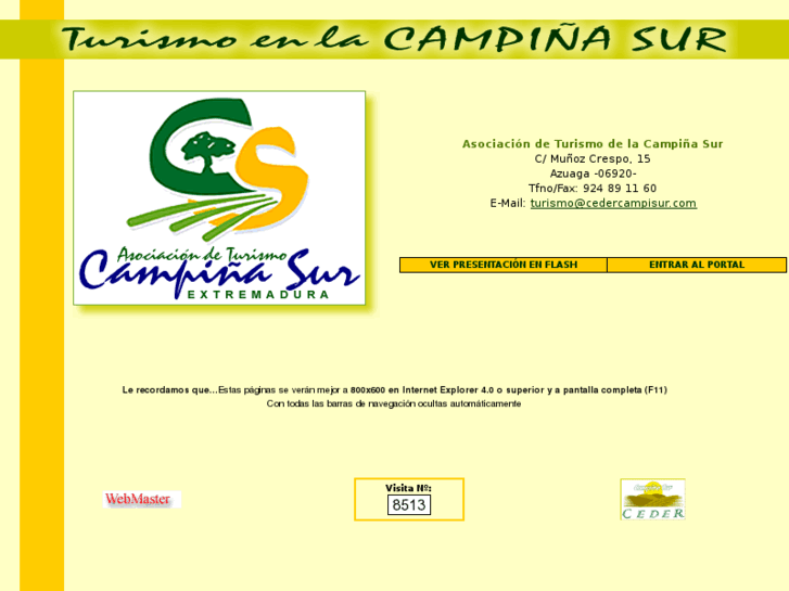 www.turismocampisur.com