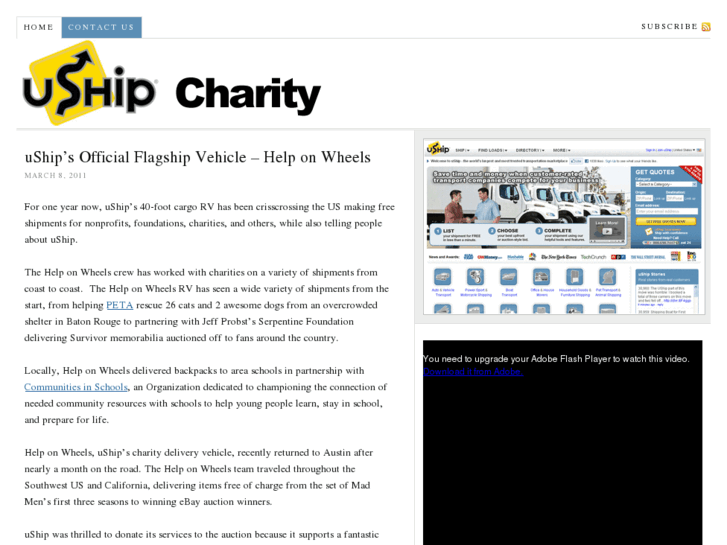 www.ushipcharity.com