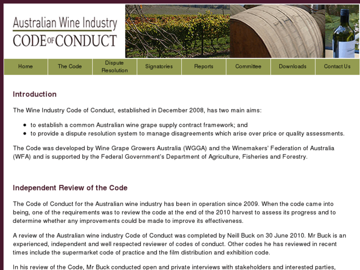 www.wineindustrycode.org