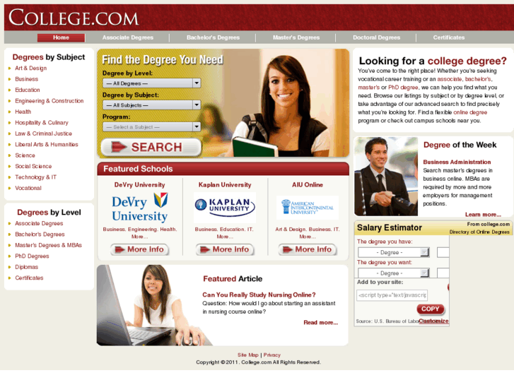 www.college.com