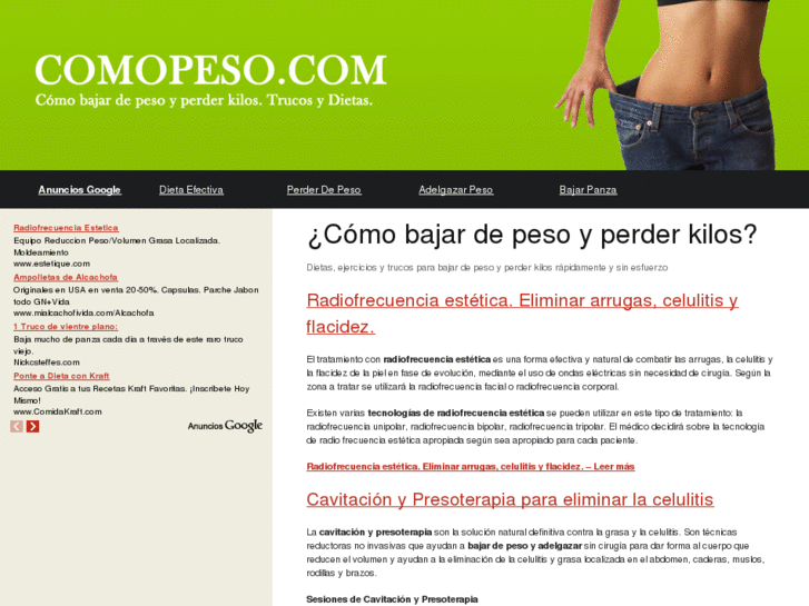 www.comopeso.com