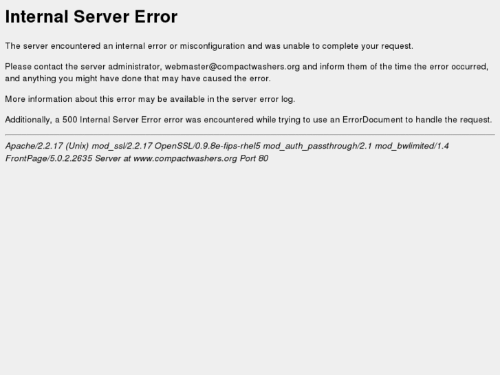 www.compactwashers.org