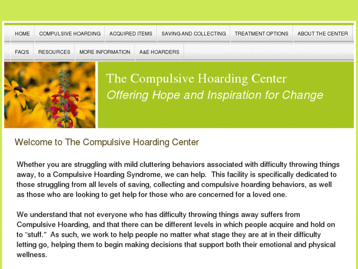 www.compulsivehoardingcenter.com