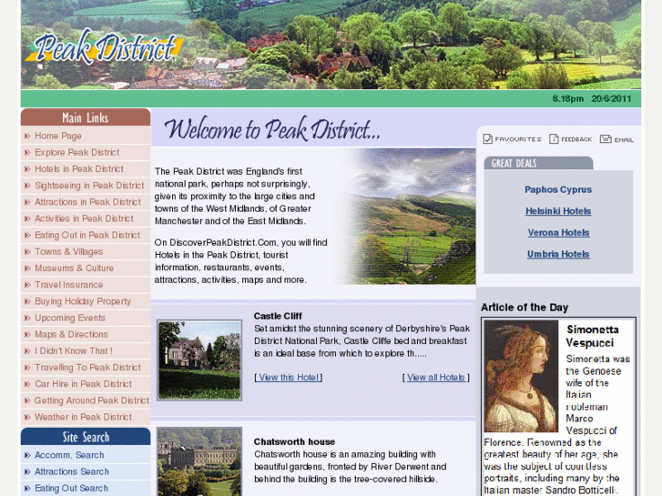 www.discoverpeakdistrict.com