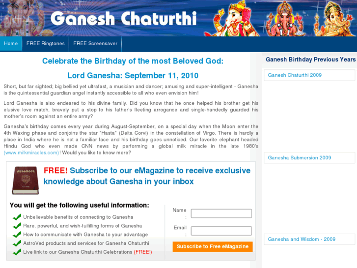 www.ganeshachaturthi.com