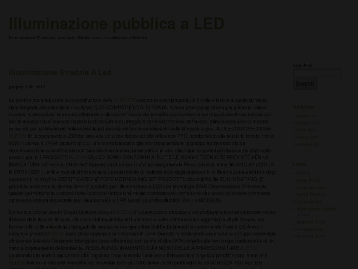 www.illuminazionepubblicaaled.eu